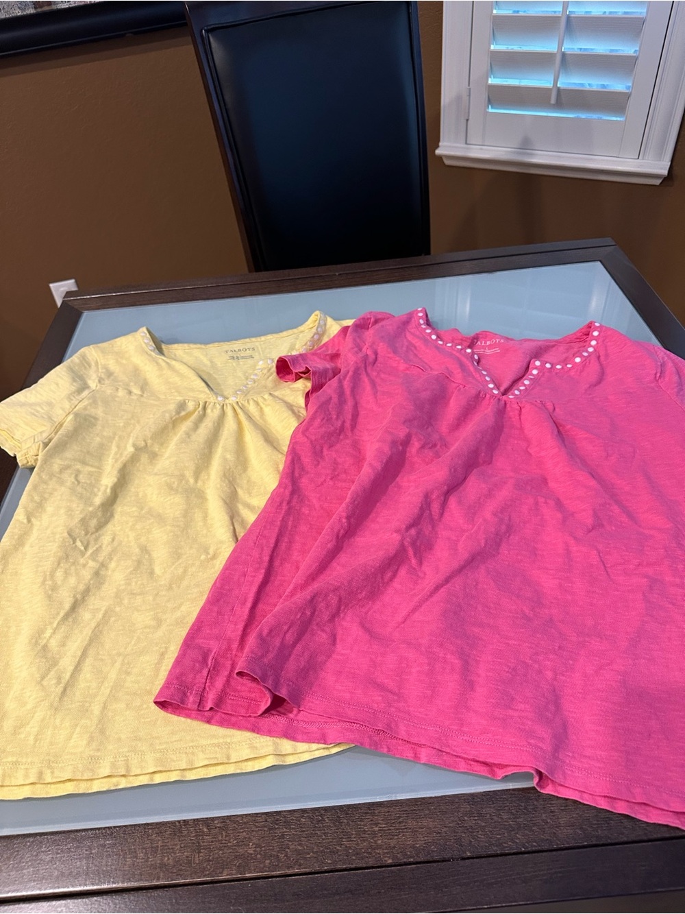 Two Talbots tops size large
